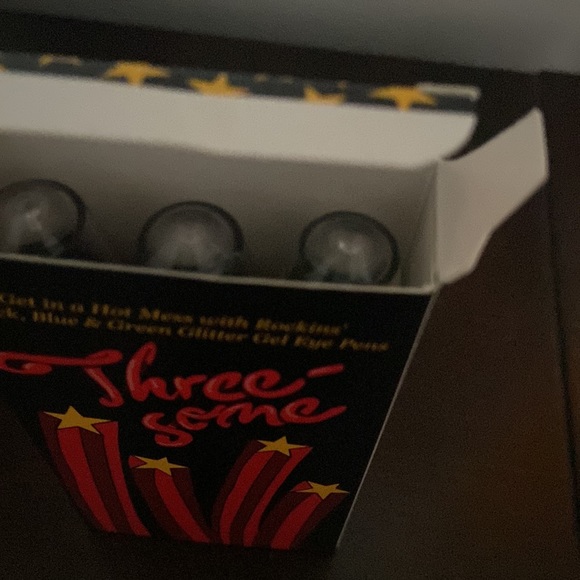 Rockins Cosmetics Makeup Hot Mess Threesome Glitter Gel Eyeliner Pens - Picture 3 of 5